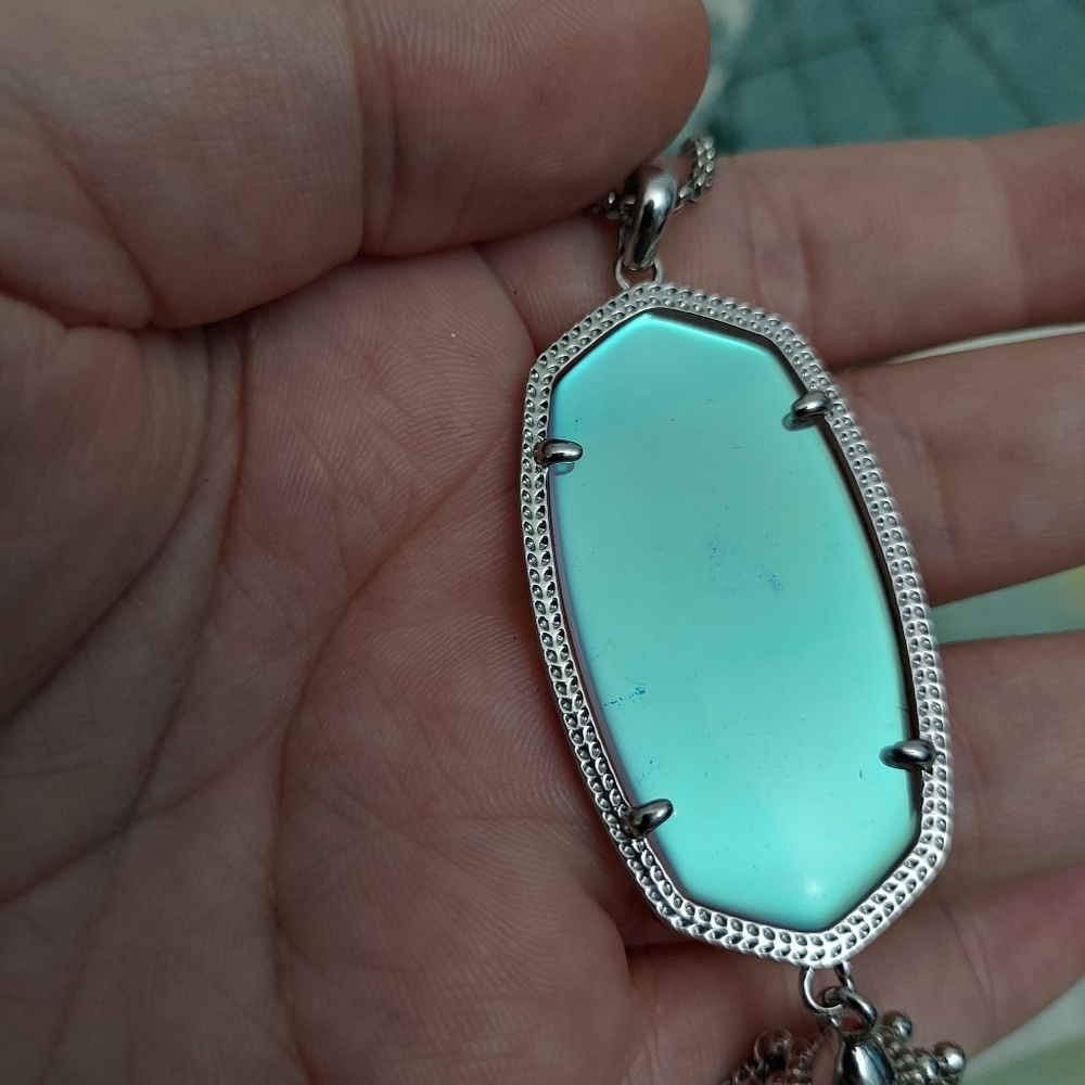 Kendra Scott Dichroic Glass Necklace - Picture 6 of 6